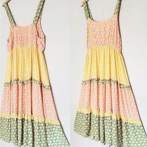 Colorful Floral Maxi Dress